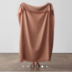 Brand new La Calle throw from The Citizenry in Clay